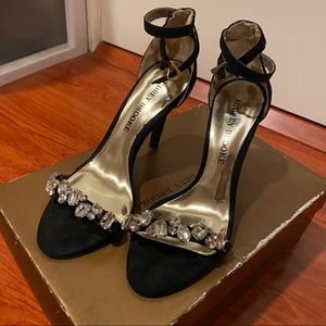 Audrey Brooke Sabrina Open Toe Canvas Sandals